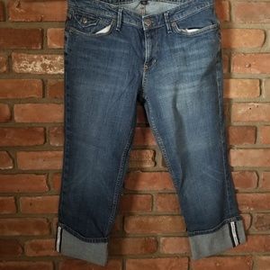 Banana Republic Cuffed Capri